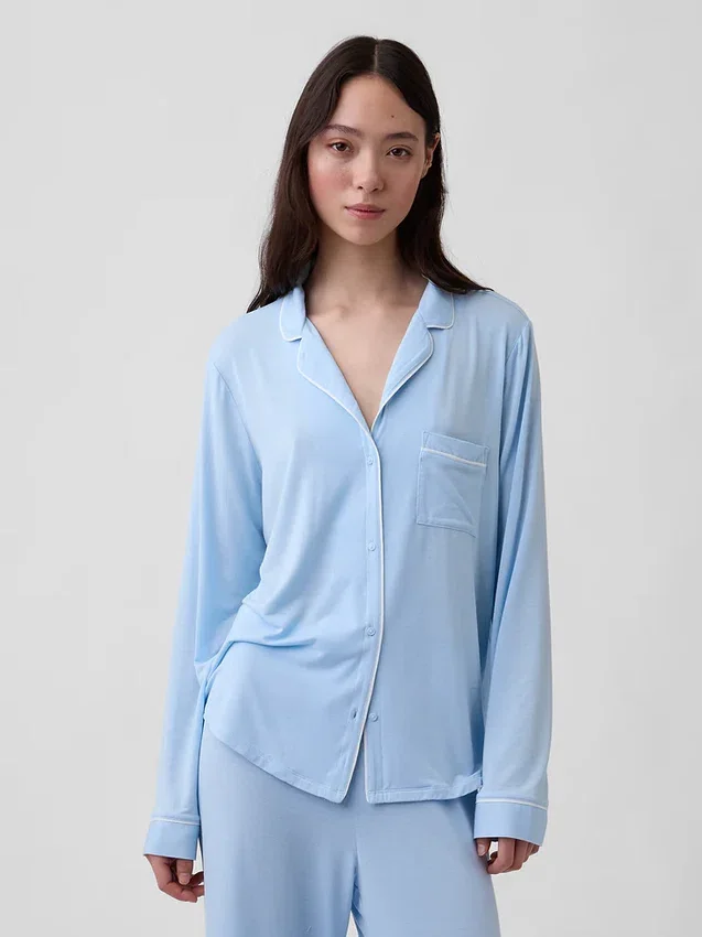 Camiseta de pijama de modal supersuave para la parte de arriba