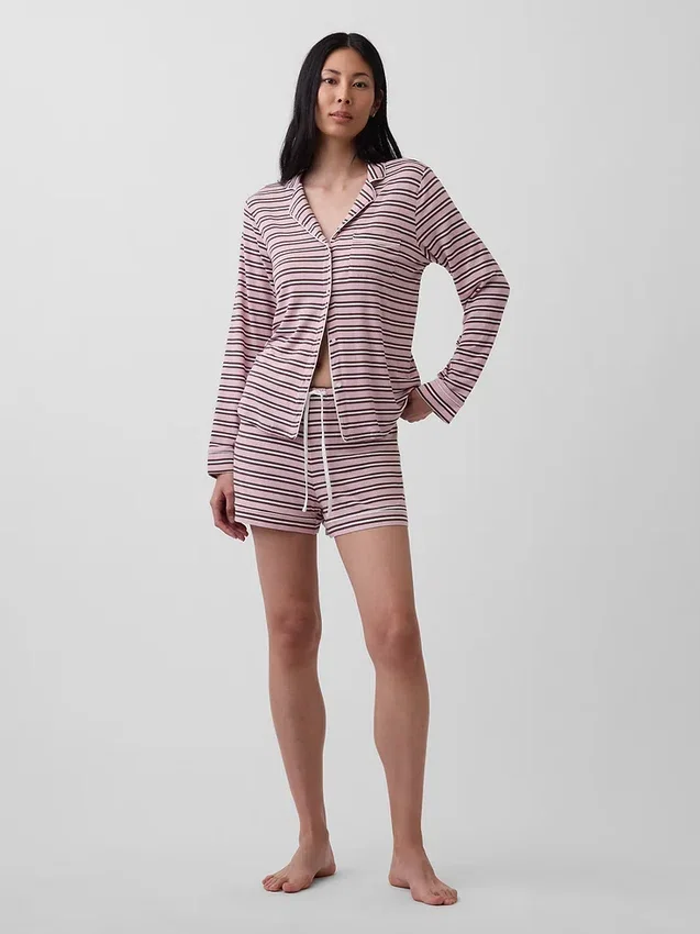 Camiseta de pijama de modal supersuave para la parte de arriba