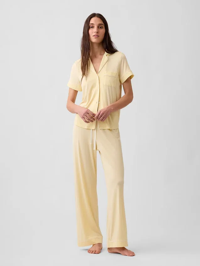 Camiseta de pijama de modal supersuave para la parte de arriba