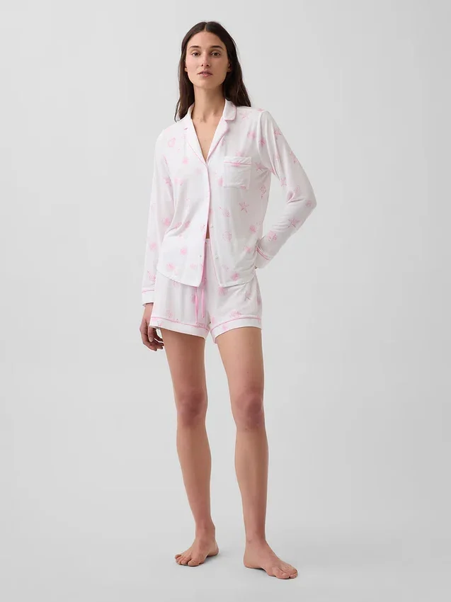 Camiseta de pijama de modal supersuave para la parte de arriba