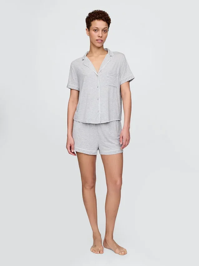 Camiseta de pijama de modal supersuave para la parte de arriba