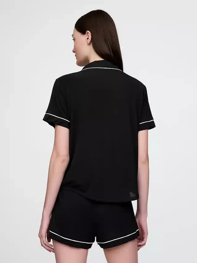 Camiseta de pijama de modal supersuave para la parte de arriba