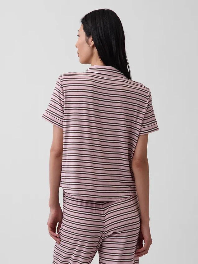 Camiseta de pijama de modal supersuave para la parte de arriba