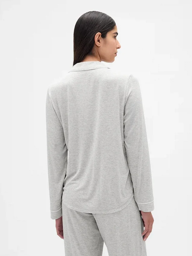 Camiseta de pijama de modal supersuave para la parte de arriba