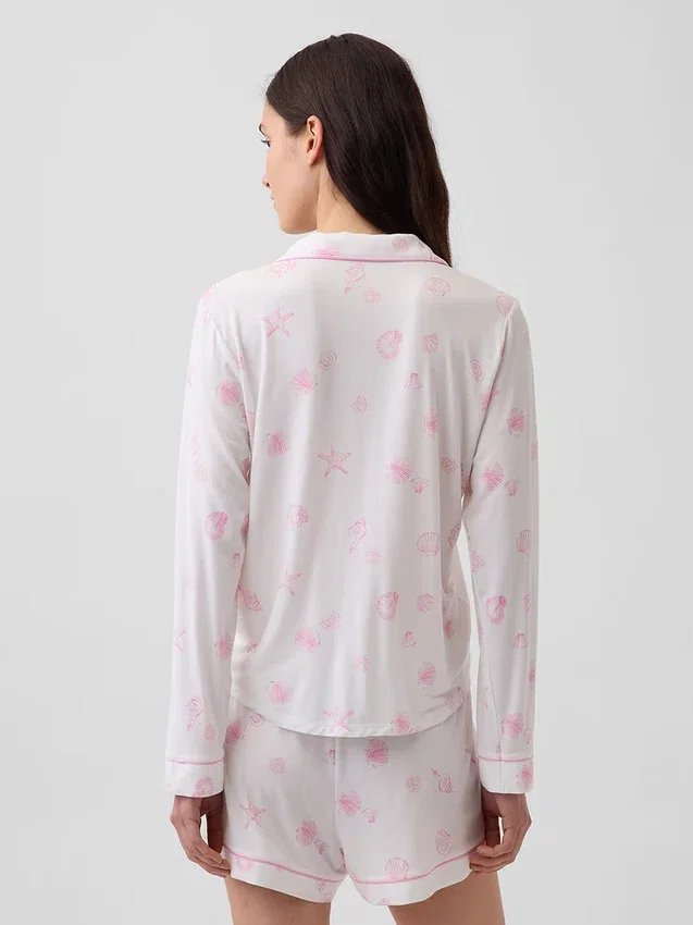 Camiseta de pijama de modal supersuave para la parte de arriba