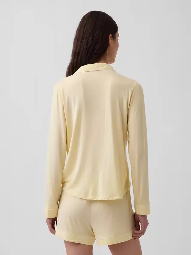 Camiseta de pijama de modal supersuave para la parte de arriba