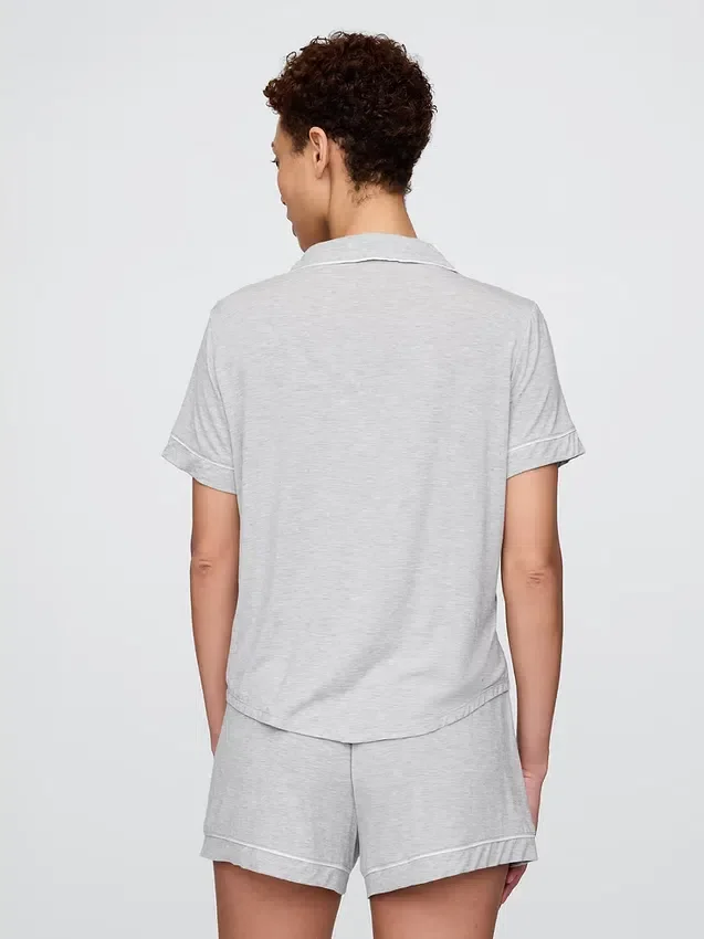 Camiseta de pijama de modal supersuave para la parte de arriba