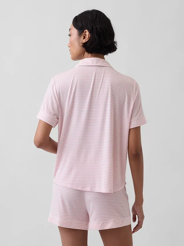 Camiseta de pijama de modal supersuave para la parte de arriba