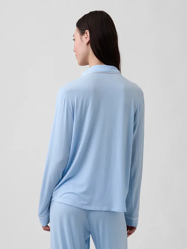 Camiseta de pijama de modal supersuave para la parte de arriba