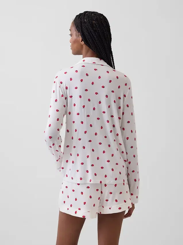 Camiseta de pijama de modal supersuave para la parte de arriba