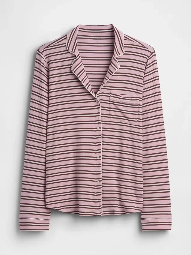 Camiseta de pijama de modal supersuave para la parte de arriba