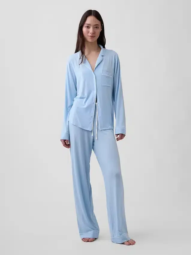 Camiseta de pijama de modal supersuave para la parte de arriba