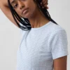 Camiseta de pijama de punto calado