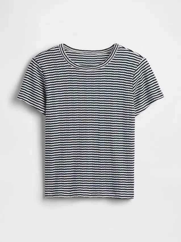 Camiseta de pijama de punto calado