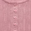 Camiseta de pijama Henley de punto calado de GAP × Summer Fridays