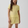 Camiseta de pijama infantil de punto calado reciclado