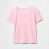 Camiseta de pijama infantil de punto calado reciclado