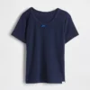 Camiseta de pijama infantil de punto calado reciclado