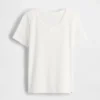 Camiseta de pijama infantil de punto calado reciclado