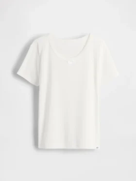 Camiseta de pijama infantil de punto calado reciclado