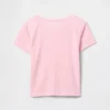 Camiseta de pijama infantil de punto calado reciclado