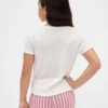 Camiseta de pijama infantil de punto calado reciclado