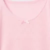 Camiseta de pijama infantil de punto calado reciclado