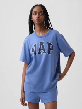Camiseta de pijama oversize con logotipo «Nap»