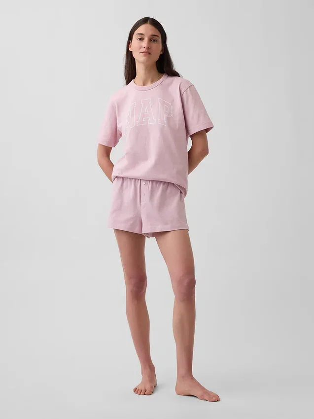 Camiseta de pijama oversize con logotipo «Nap»