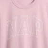 Camiseta de pijama oversize con logotipo «Nap»