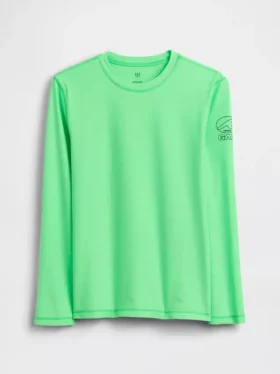 Camiseta de protección solar con logotipo para niños
