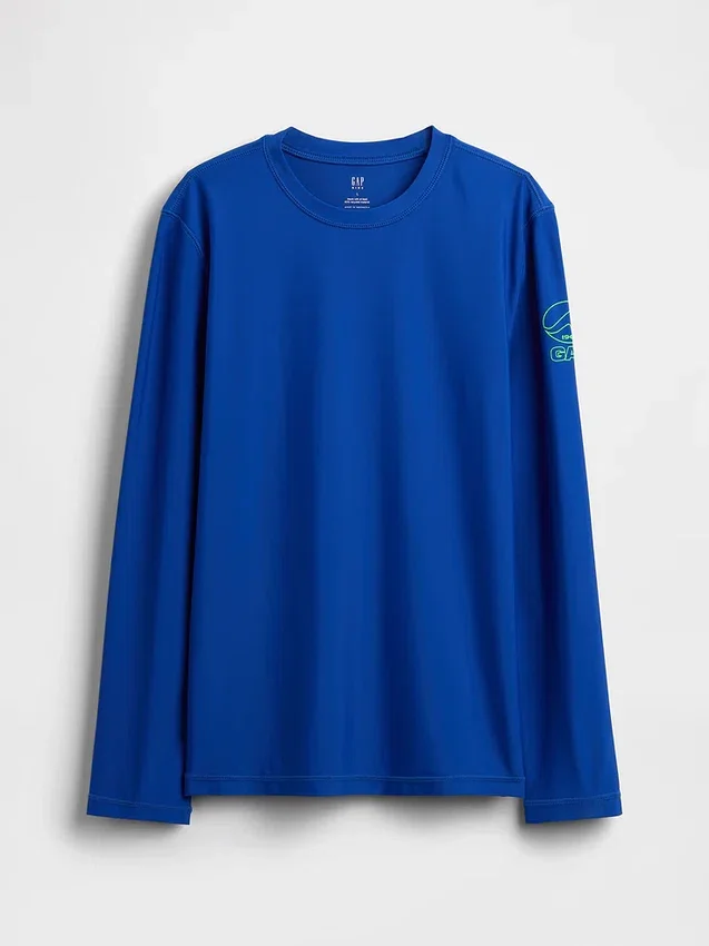 Camiseta de protección solar con logotipo para niños