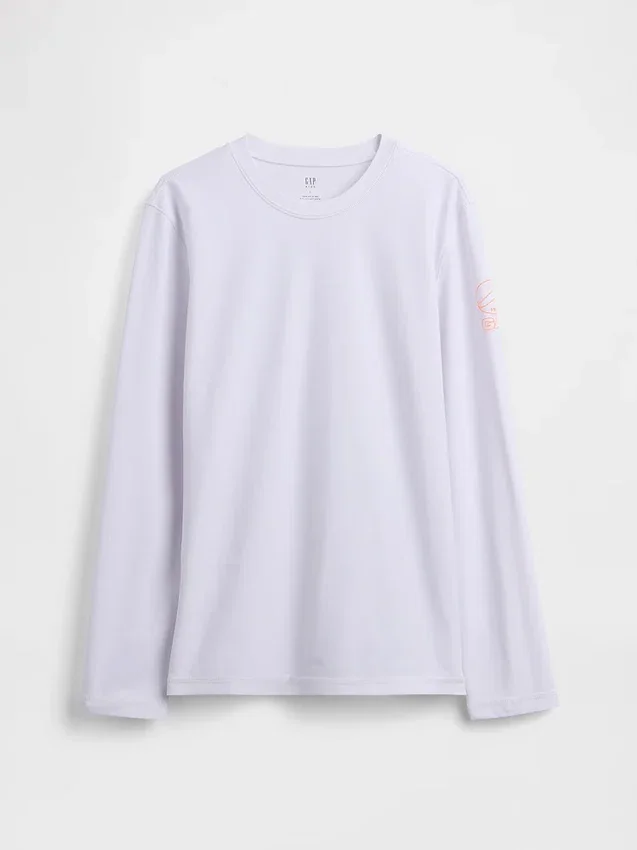 Camiseta de protección solar con logotipo para niños