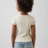 Camiseta de punto acanalado para niños