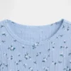 Camiseta de punto acanalado para niños
