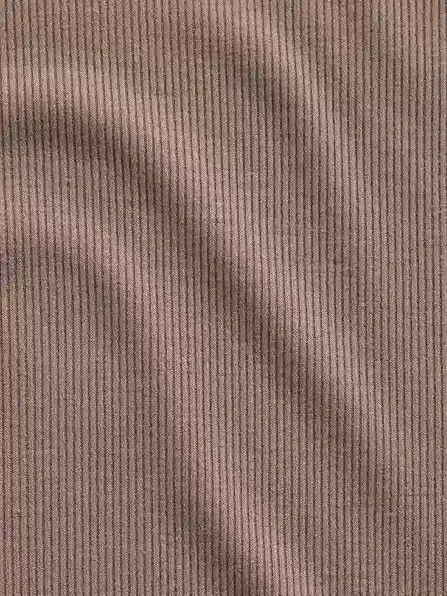 Camiseta de tirantes de pijama con ribete de encaje y canalé fino