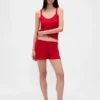 Camiseta de tirantes de pijama ligera de punto «CashSoft» con diseño de corazones en punto «pointelle»