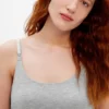Camiseta de tirantes para lactancia y premamá