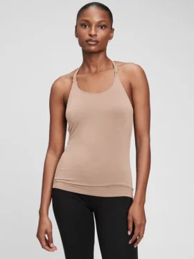 Camiseta de tirantes para lactancia y premamá