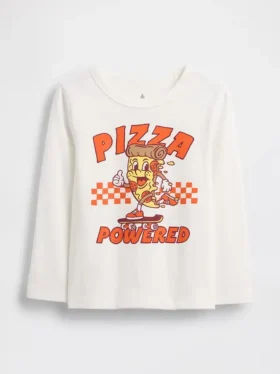Camiseta estampada para bebés y niños pequeños