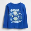 Camiseta estampada para bebés y niños pequeños