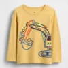 Camiseta estampada para bebés y niños pequeños