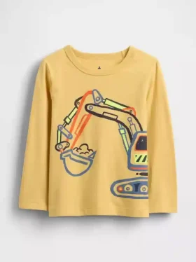 Camiseta estampada para bebés y niños pequeños