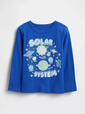 Camiseta estampada para bebés y niños pequeños
