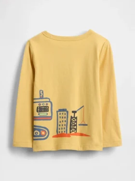 Camiseta estampada para bebés y niños pequeños