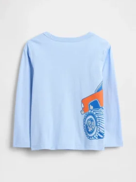 Camiseta estampada para bebés y niños pequeños