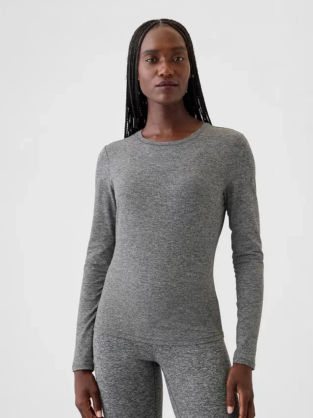 Camiseta GapFit de jersey liso
