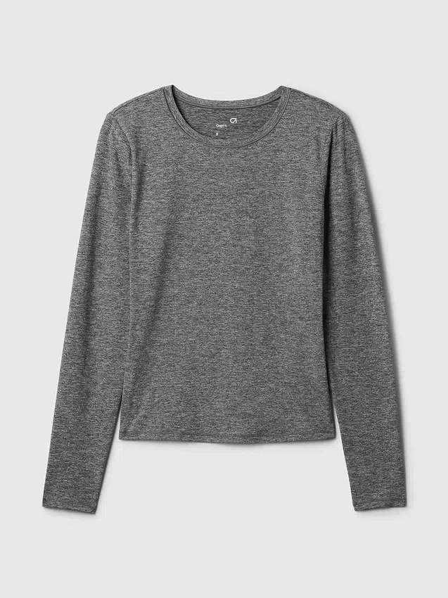 Camiseta GapFit de jersey liso