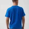 Camiseta «Get Blue» con logotipo y corte holgado