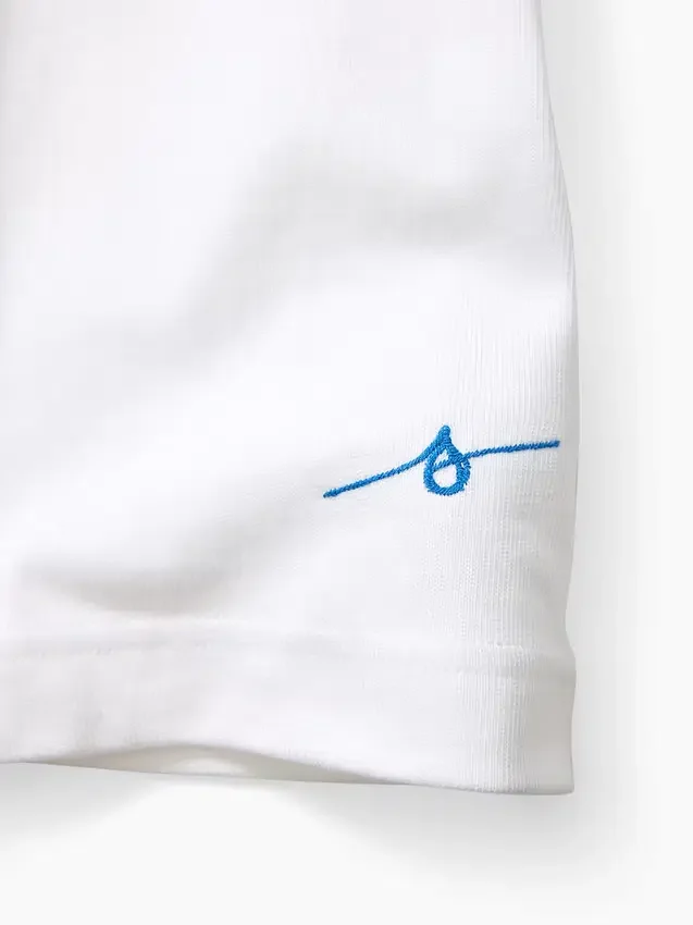 Camiseta «Get Blue» con logotipo y corte holgado